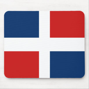 Flaggenmousepad der Dominikanischen Republik Mousepad