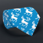 Flaggenmuster von Tromsø, NORWEGEN Krawatte<br><div class="desc">Flagge von Tromsø,  NORWEGEN. Die Stadt liegt im Troms og Finnmark fylke.</div>