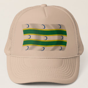 Flaggenmütze Turkmenistans Truckerkappe