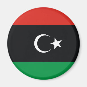 Flaggennations-Symbolrepublik Libyen-Landes lange Magnet