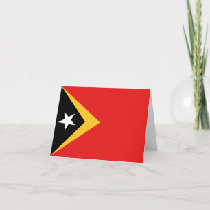 Flaggennotiz von Osttimor Karte
