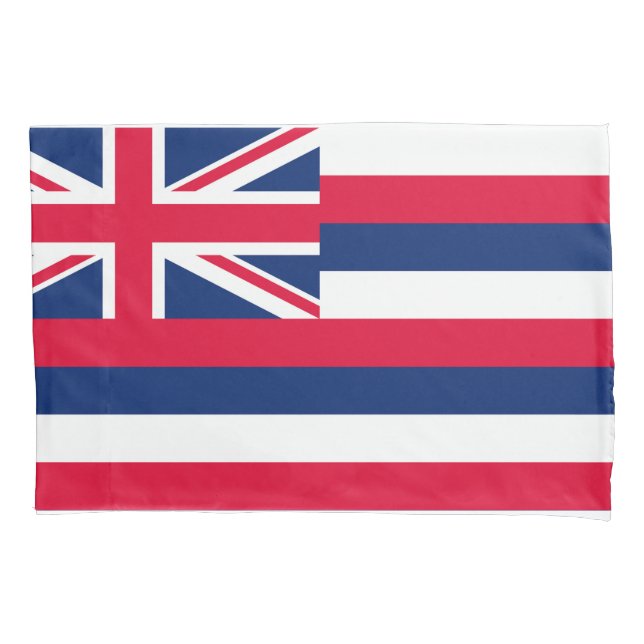 Flaggenpatentbuch des Staates Hawaii Kissenbezug (Vorderseite)