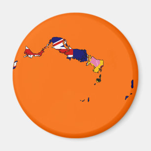 Flaggenplan für Turks und Caicos Magnet