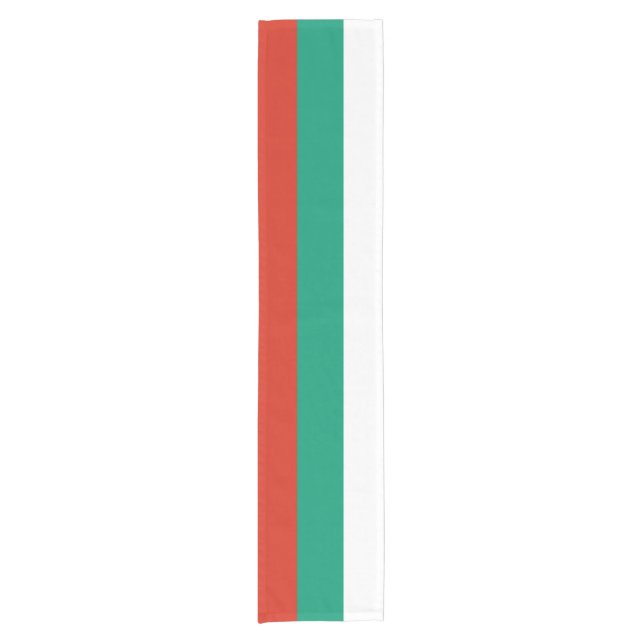 Flaggenplatzierter Kurzer Tischläufer (Vorderseite)