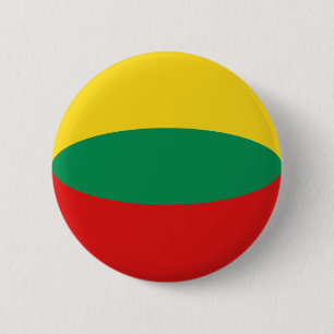 Flaggenschaltfläche für Litauen Button