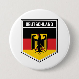 Flaggenschild Deutschland Button