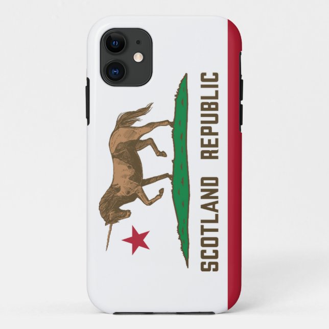 Flaggenschlösser der Republik Schottland Case-Mate iPhone Hülle (Rückseite)