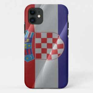 Flaggenschwankungen Kroatiens - Case-Mate iPhone Hülle