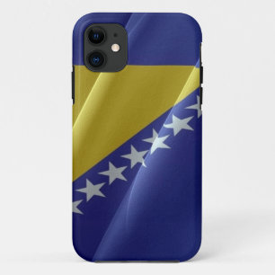 Flaggenschwankungen von Bosnien und Herzegowina - Case-Mate iPhone Hülle