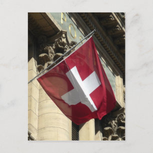 Flaggenschweiz Postkarte