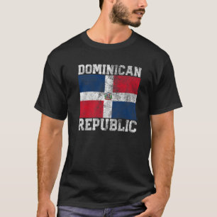Flaggenstaat der Dominikanischen Republik T-Shirt