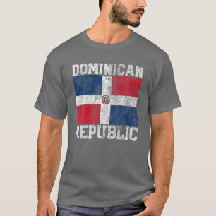Flaggenstaat der Dominikanischen Republik T-Shirt