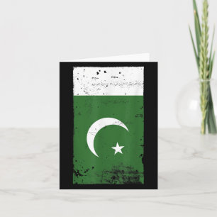Flaggenstaat Pakistans Nationalstolz Karte