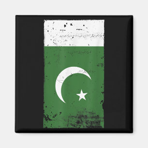Flaggenstaat Pakistans Nationalstolz Magnet
