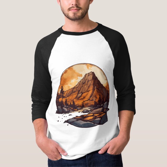 Flaggenstein (e) T-Shirt (Vorderseite)