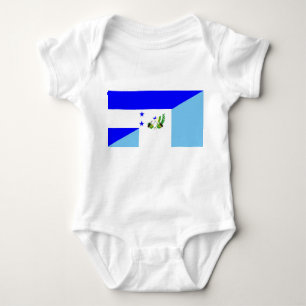 Flaggensymbol Landes Hondurass Guatemala halbes Baby Strampler
