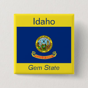 Flaggentaste von Idahoan Button