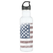 Flaggewasserflasche