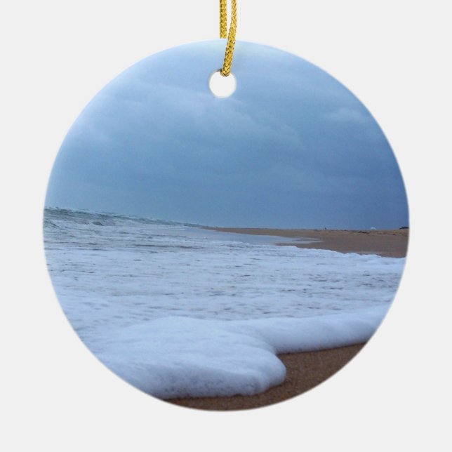 Flagler Beach Shoreline Keramikornament (Vorne)
