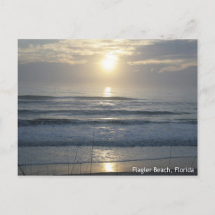Flagler Beach Sunrise Postcard Postkarte