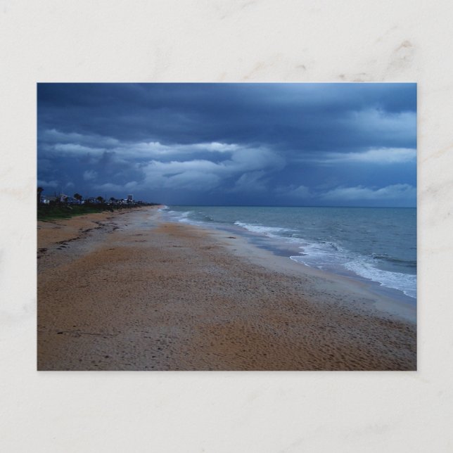 Flagler-Küstenansicht Postkarte (Vorderseite)