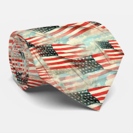 Flags halsfest krawatte