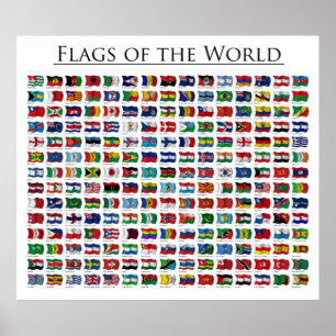 Flags of the World - Poster aktualisiert 2011