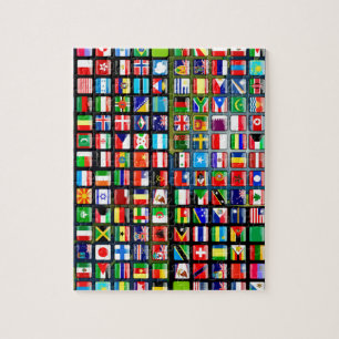 Flags of the world puzzle