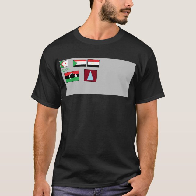 Flags of the world T-Shirt (Vorderseite)