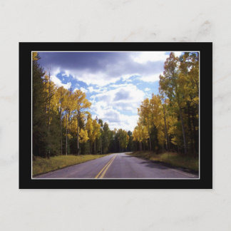 Flagstaff Arizona im Herbst Postkarte