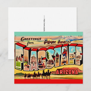 Flagstaff Arizona Postkarte