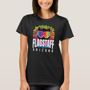 Flagstaff Cool Cat w Ski Goggles Flagstaff Regenbo T-Shirt
