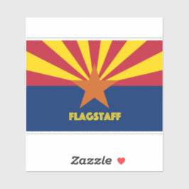 Flagstaff Flag Aufkleber