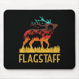 Flagstaff - liebt Natur vintage Wandern 70er 80er Mousepad