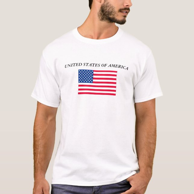 flagus, USA T-Shirt (Vorderseite)
