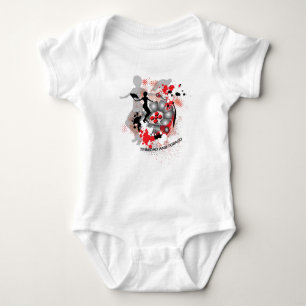 Flagwoman Souvenir-Baby Baby Strampler