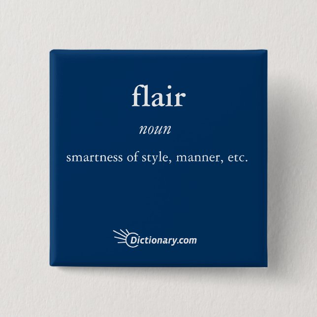 Flair-Button Button (Vorderseite)