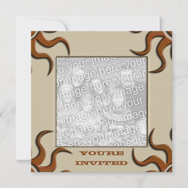 Flair Einladung (Vorderseite)