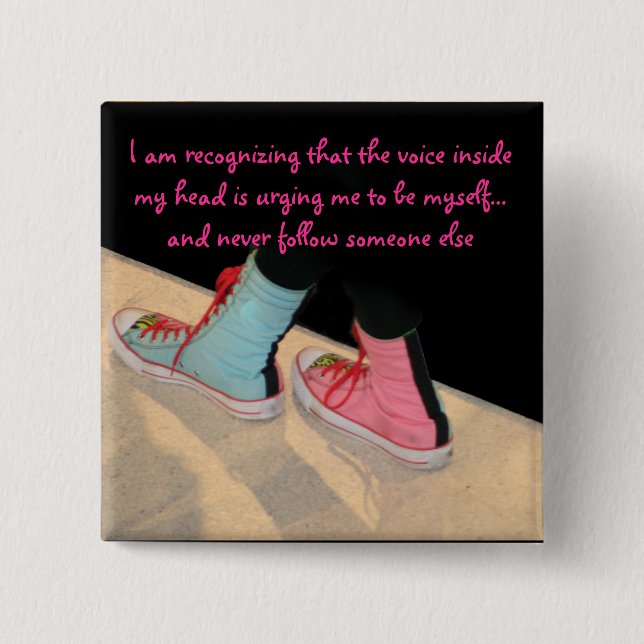 Flair für sie button (Vorderseite)