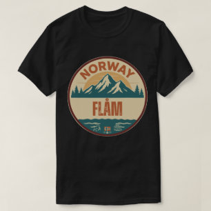 Flåm, Norwegen Norway T-Shirt