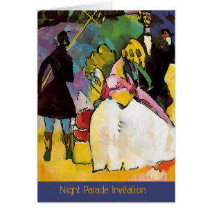 Flambeau bei Mardi Gras Parade Invite, bearbeiten