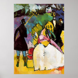 Flambeau beim Mardi Gras Parade Poster