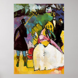 Flambeau beim Mardi Gras Parade Poster