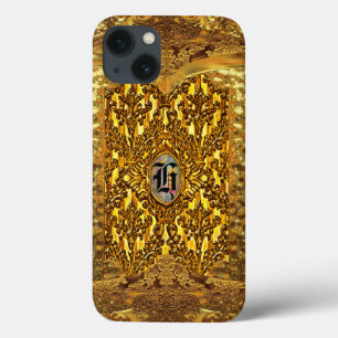 Flambeau Elegant Damask Monogram Case-Mate iPhone Hülle