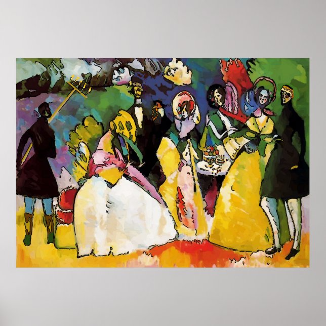 Flambeau im Party Mardi Gras Poster (Vorne)