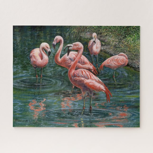 "Flamboyance"-Puzzle Puzzle (Horizontal)