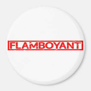 Flamboyant-Briefmarke Magnet