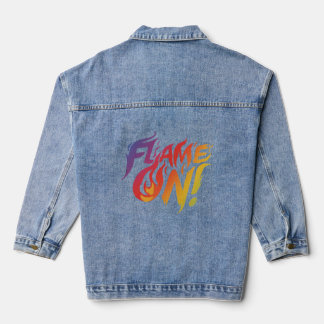 FLAME AN! Jean Jacket Jeansjacke