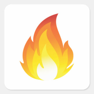 Flame Emoji Sticker