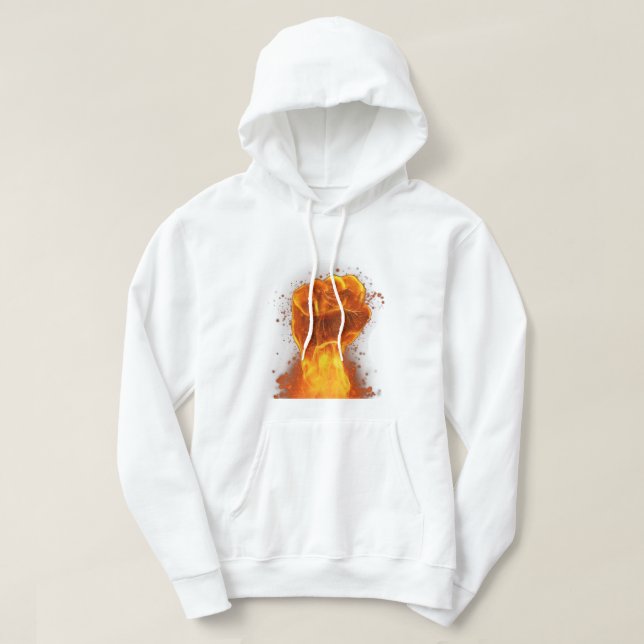 Flame Fist Hoodie (Design vorne)